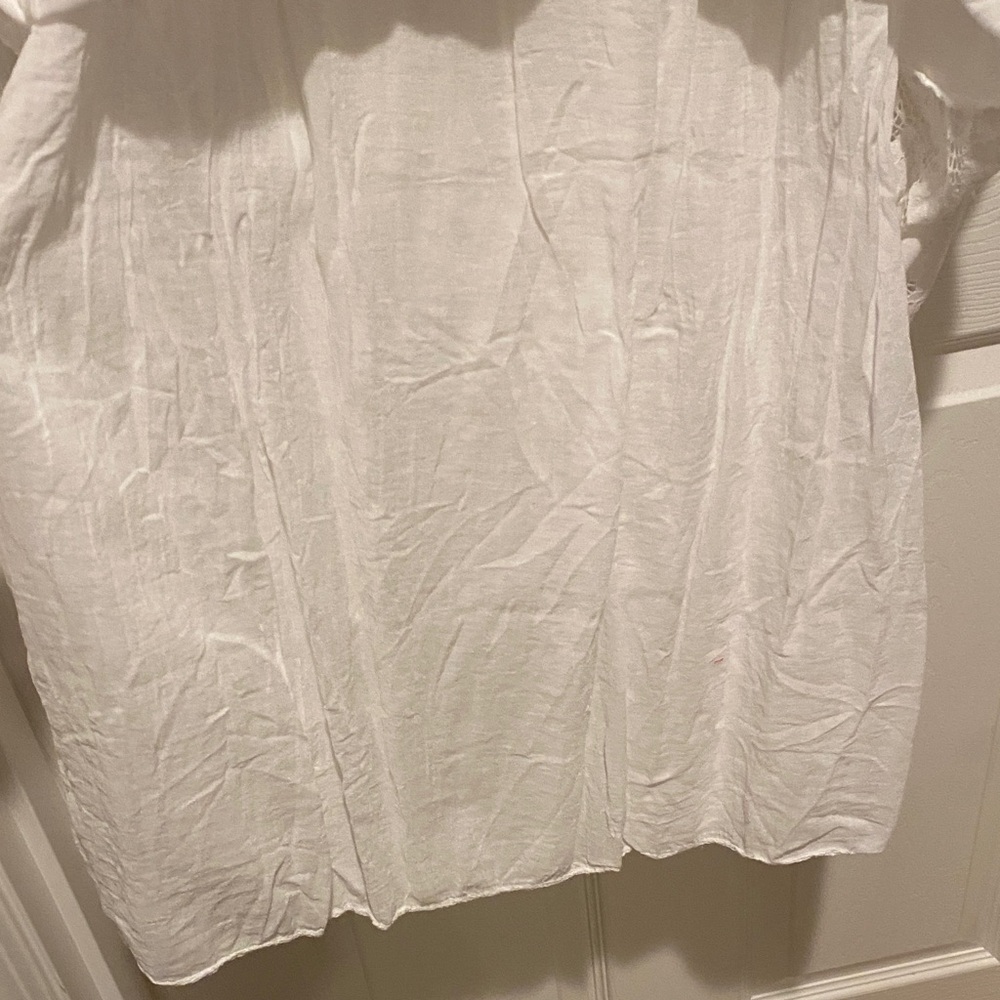 Impressions Ivory Lace Maxi Dress - Picture 5 of 9